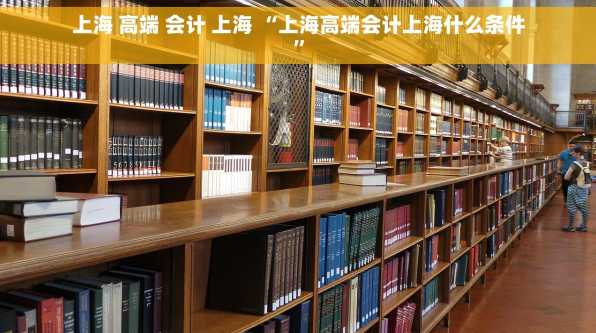 上海 高端 会计 上海 “上海高端会计上海什么条件”