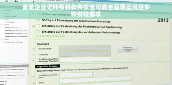 普陀企业记账报税软件安全可靠全面覆盖满足多种财税需求