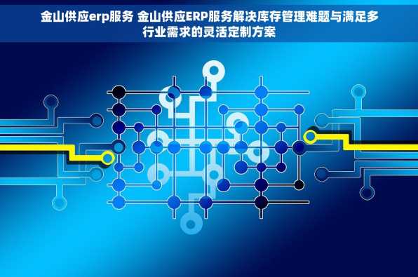 金山供应erp服务 金山供应ERP服务解决库存管理难题与满足多行业需求的灵活定制方案
