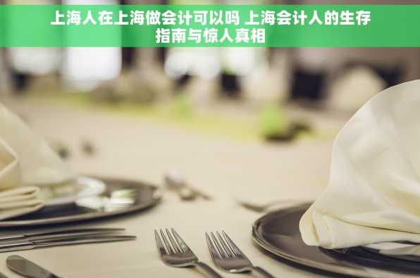 上海人在上海做会计可以吗 上海会计人的生存指南与惊人真相