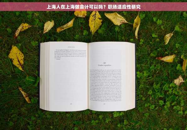 上海人在上海做会计可以吗？职场适应性研究