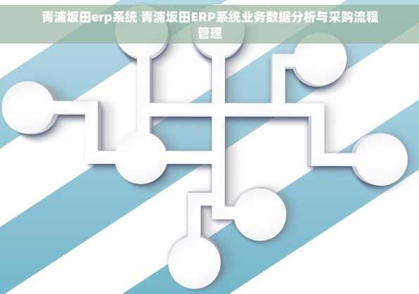 青浦坂田erp系统 青浦坂田ERP系统业务数据分析与采购流程管理