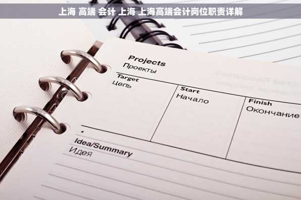 上海 高端 会计 上海 上海高端会计岗位职责详解