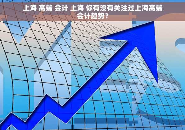 上海 高端 会计 上海 你有没有关注过上海高端会计趋势？