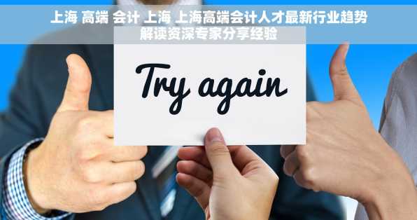 上海 高端 会计 上海 上海高端会计人才最新行业趋势解读资深专家分享经验