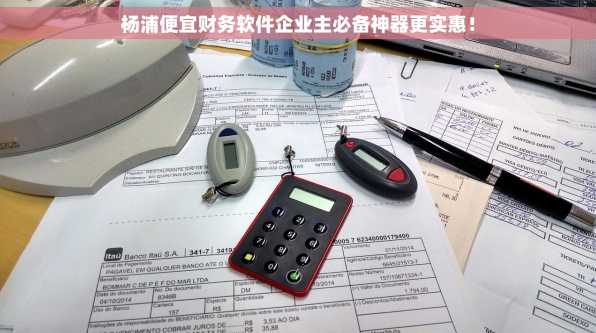 杨浦便宜财务软件企业主必备神器更实惠！