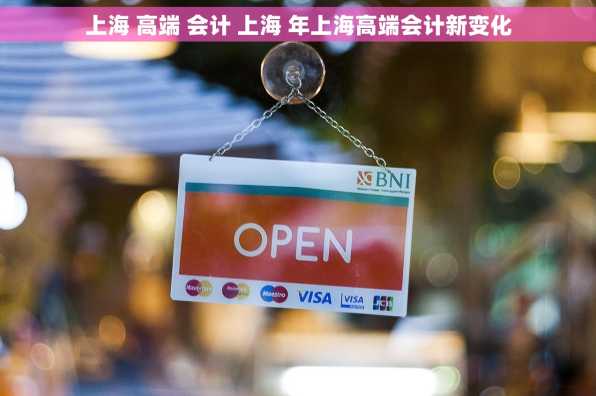 上海 高端 会计 上海 年上海高端会计新变化