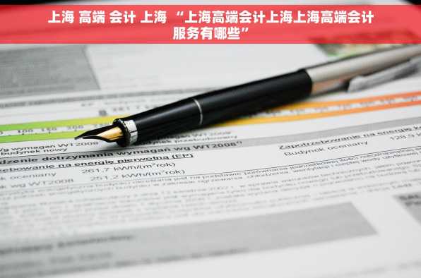 上海 高端 会计 上海 “上海高端会计上海上海高端会计服务有哪些”