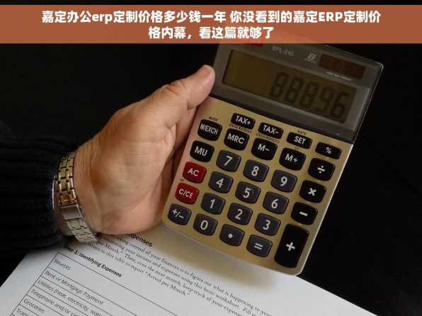嘉定办公erp定制价格多少钱一年 你没看到的嘉定ERP定制价格内幕，看这篇就够了
