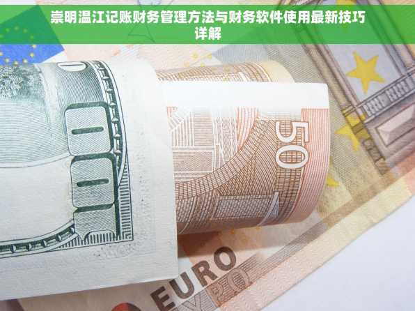 崇明温江记账财务管理方法与财务软件使用最新技巧详解