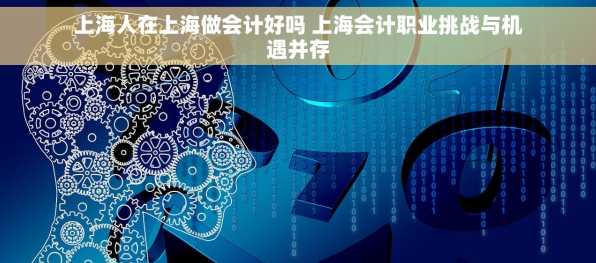 上海人在上海做会计好吗 上海会计职业挑战与机遇并存