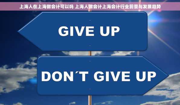 上海人在上海做会计可以吗 上海人做会计上海会计行业前景与发展趋势