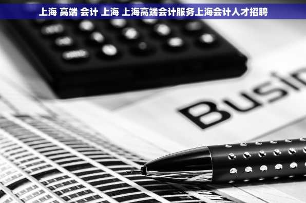 上海 高端 会计 上海 上海高端会计服务上海会计人才招聘