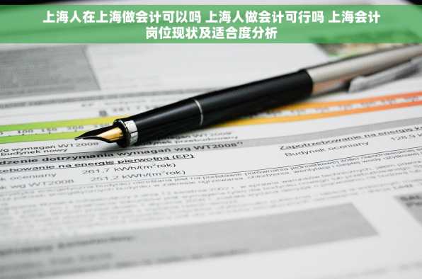 上海人在上海做会计可以吗 上海人做会计可行吗 上海会计岗位现状及适合度分析