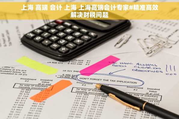 上海 高端 会计 上海 上海高端会计专家#精准高效解决财税问题