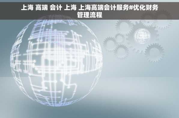 上海 高端 会计 上海 上海高端会计服务#优化财务管理流程