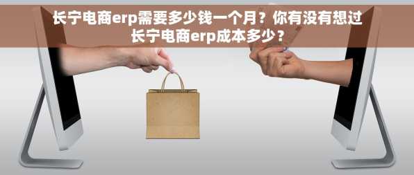 长宁电商erp需要多少钱一个月？你有没有想过长宁电商erp成本多少？