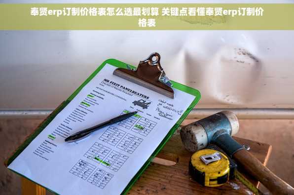 奉贤erp订制价格表怎么选最划算 关键点看懂奉贤erp订制价格表