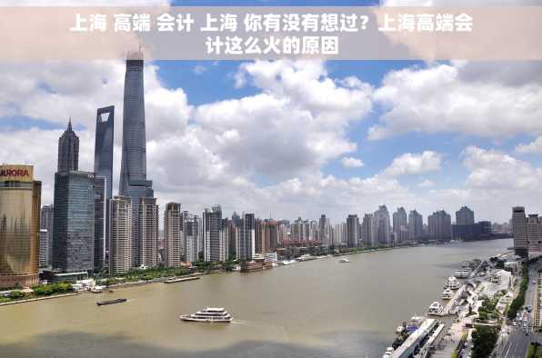 上海 高端 会计 上海 你有没有想过？上海高端会计这么火的原因