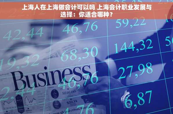 上海人在上海做会计可以吗 上海会计职业发展与选择：你适合哪种？