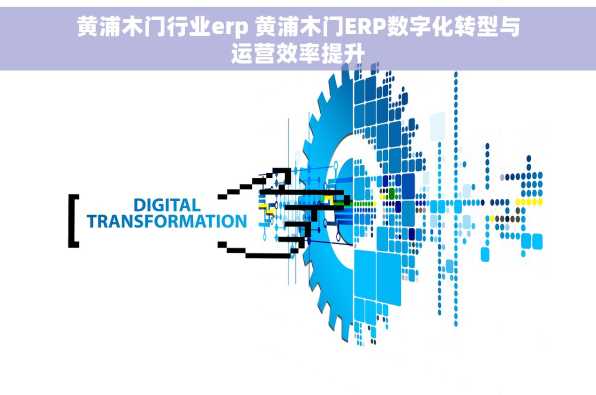 黄浦木门行业erp 黄浦木门ERP数字化转型与运营效率提升