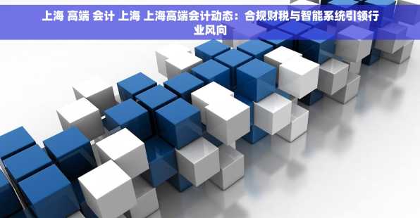 上海 高端 会计 上海 上海高端会计动态：合规财税与智能系统引领行业风向