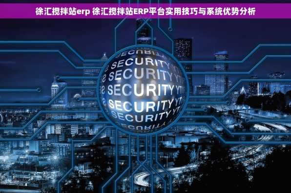 徐汇搅拌站erp 徐汇搅拌站ERP平台实用技巧与系统优势分析