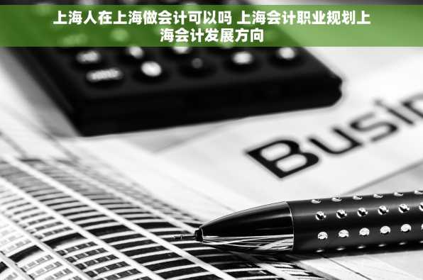 上海人在上海做会计可以吗 上海会计职业规划上海会计发展方向