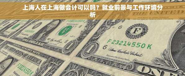 上海人在上海做会计可以吗？就业前景与工作环境分析