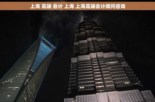 上海 高端 会计 上海 上海高端会计顾问咨询