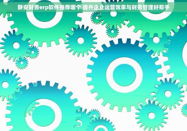 静安财务erp软件推荐哪个 提升企业运营效率与财务管理好帮手