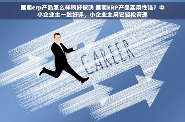 崇明erp产品怎么样啊好做吗 崇明ERP产品实用性强？中小企业主一致好评，小企业主用它轻松管理