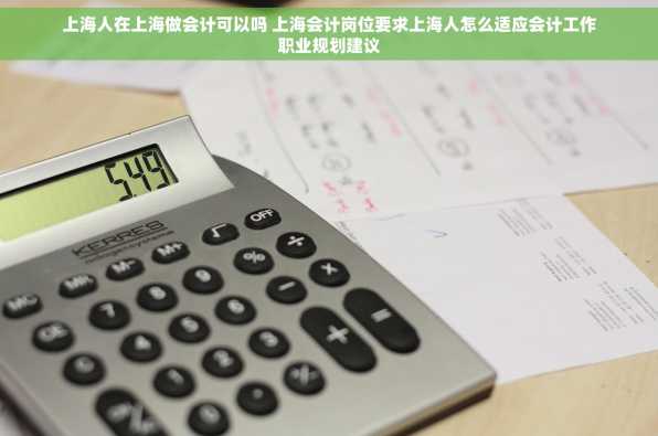 上海人在上海做会计可以吗 上海会计岗位要求上海人怎么适应会计工作职业规划建议