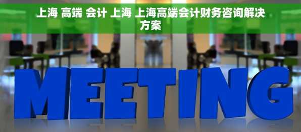 上海 高端 会计 上海 上海高端会计财务咨询解决方案