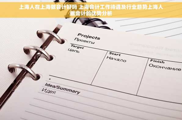 上海人在上海做会计好吗 上海会计工作待遇及行业趋势上海人做会计的优势分析