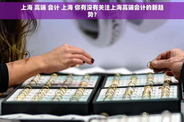 上海 高端 会计 上海 你有没有关注上海高端会计的新趋势？