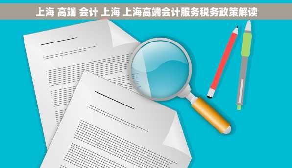 上海 高端 会计 上海 上海高端会计服务税务政策解读
