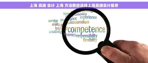 上海 高端 会计 上海 方法教你选择上海高端会计服务