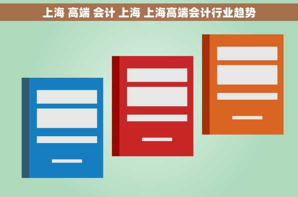 上海 高端 会计 上海 上海高端会计行业趋势
