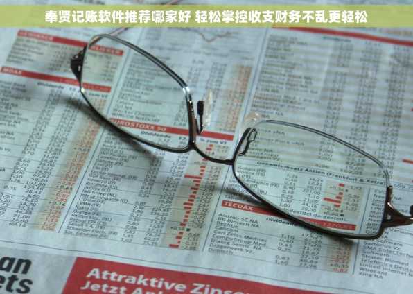 奉贤记账软件推荐哪家好 轻松掌控收支财务不乱更轻松