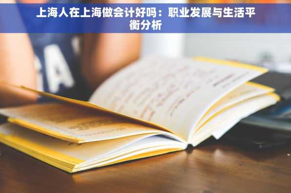 上海人在上海做会计好吗：职业发展与生活平衡分析