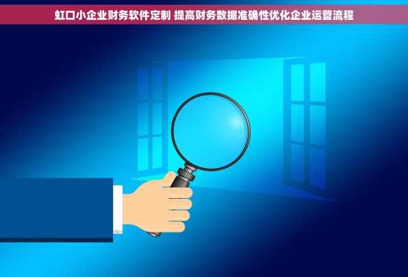 虹口小企业财务软件定制 提高财务数据准确性优化企业运营流程
