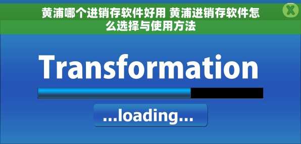 黄浦哪个进销存软件好用 黄浦进销存软件怎么选择与使用方法