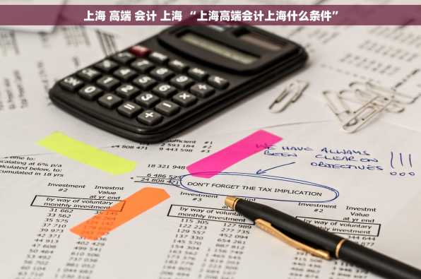 上海 高端 会计 上海 “上海高端会计上海什么条件”