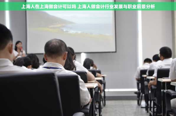 上海人在上海做会计可以吗 上海人做会计行业发展与职业前景分析