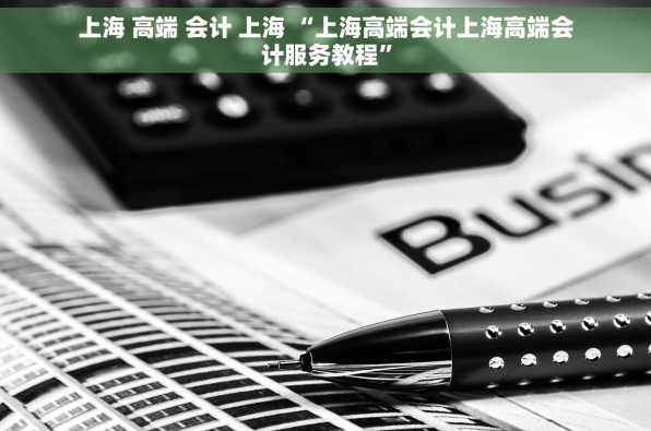 上海 高端 会计 上海 “上海高端会计上海高端会计服务教程”