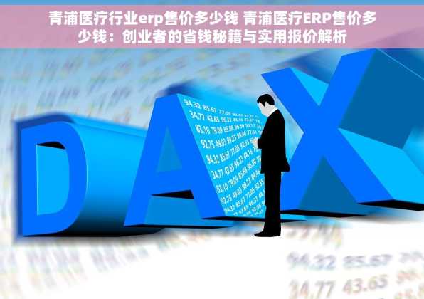 青浦医疗行业erp售价多少钱 青浦医疗ERP售价多少钱：创业者的省钱秘籍与实用报价解析